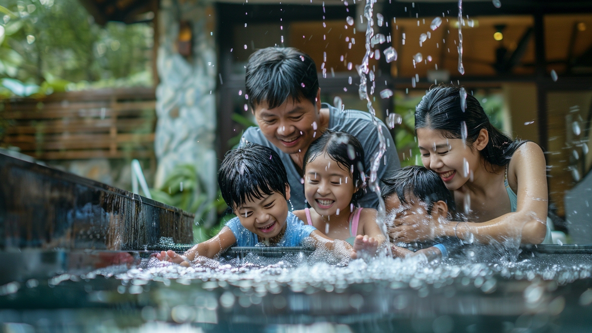 Consommation d’eau annuelle pour une famille de 4 personnes