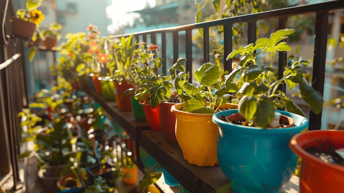 Cultiver et entretenir un potager de balcon toute l'année