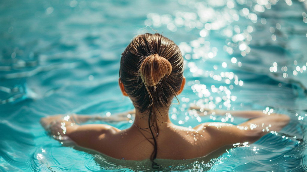 Exercices piscine pour femme