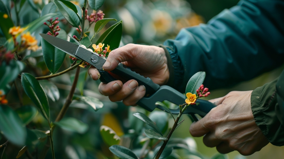 La taille pour renforcer la santé du photinia