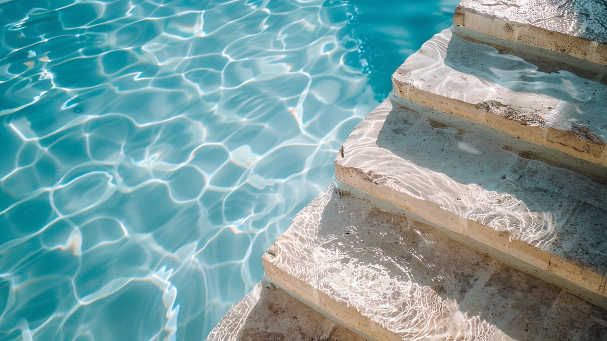 L'influence du blanc sur l'eau de votre piscine