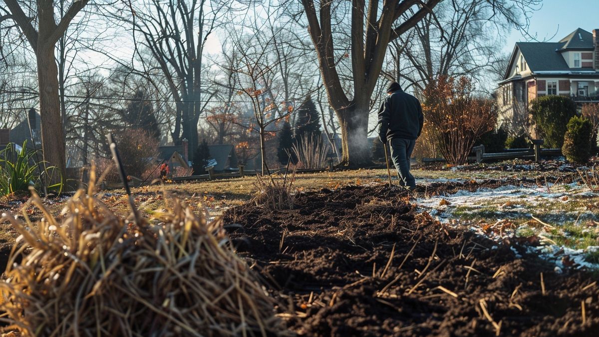 Préparer votre jardin pour l'hiver