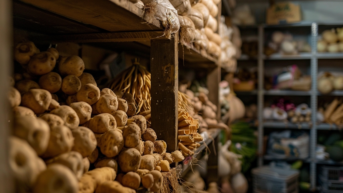 Récolter les derniers légumes avant l'hiver