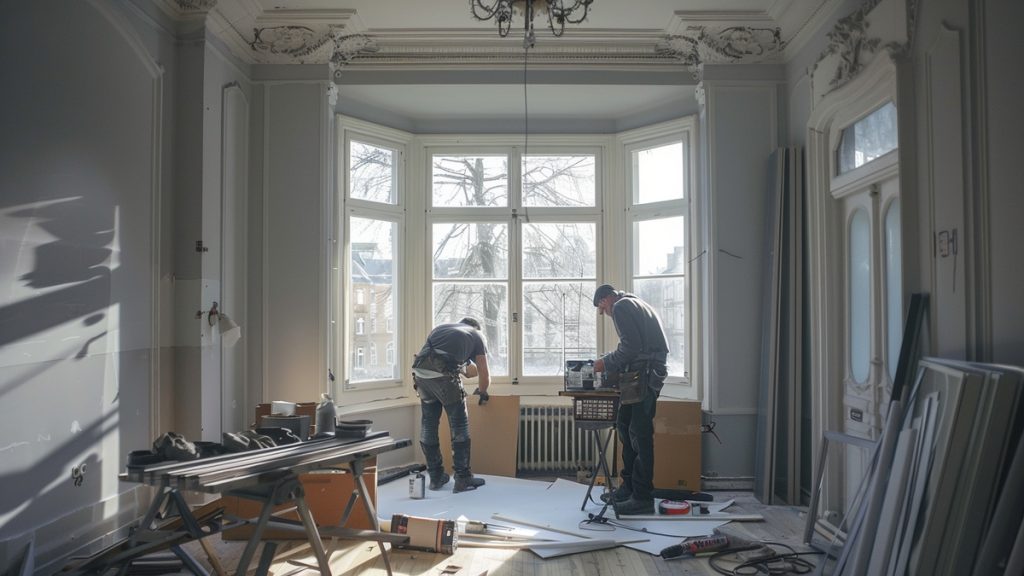 Rénovation intérieure complète à Bordeaux Maison Langel