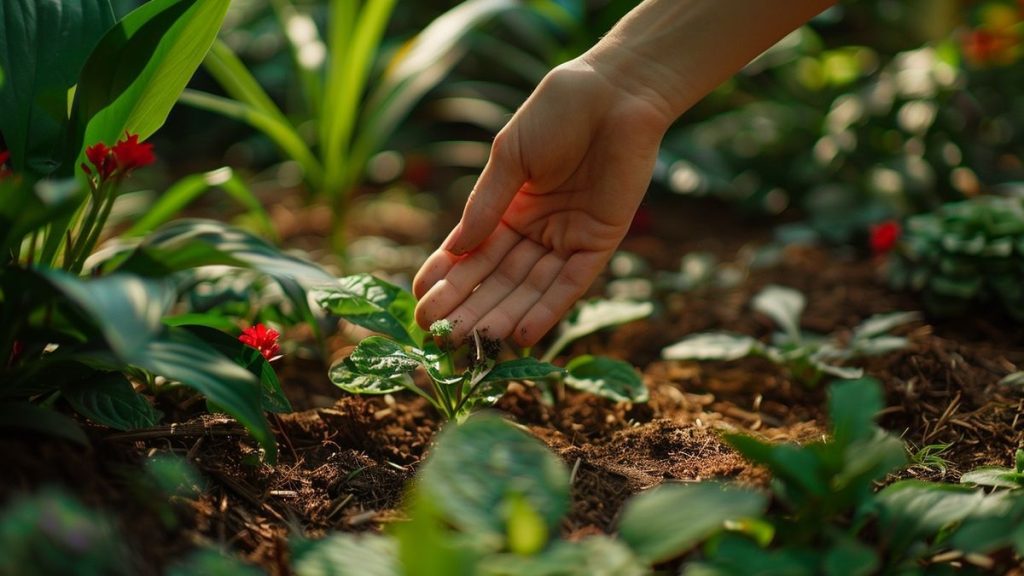 Les effets du paillage au jardin ?