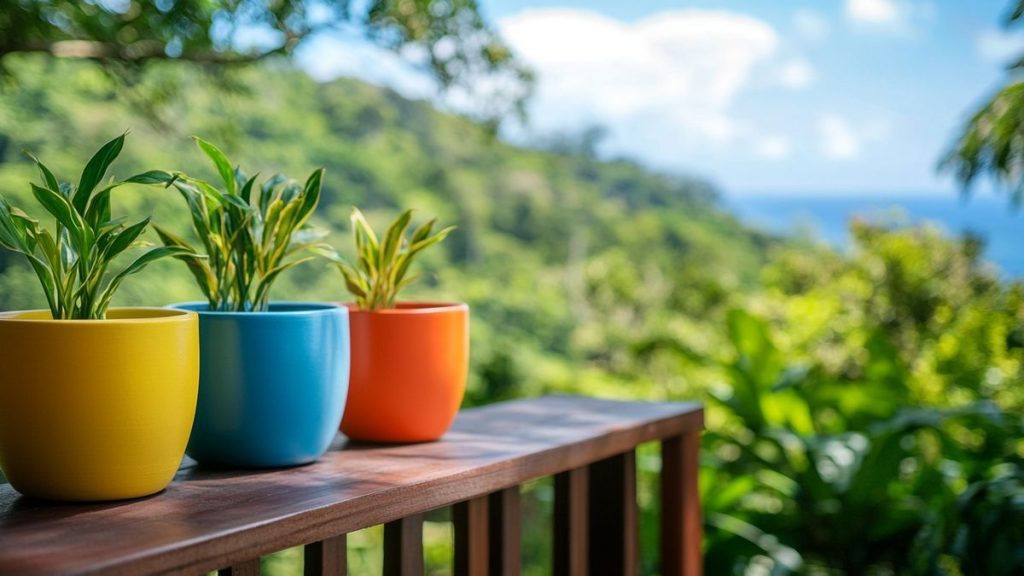 Aménagez un espace verdoyant avec des plantes en pot sur votre balcon