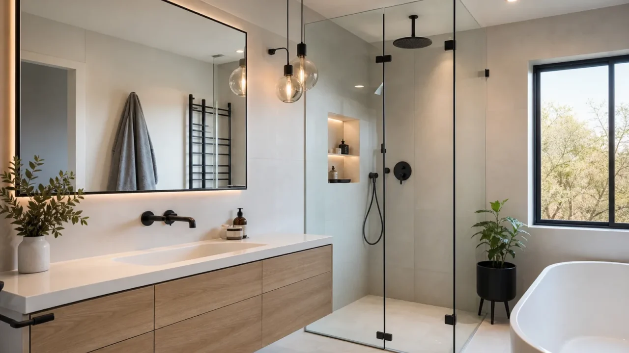 Les parois de douche : un atout esthétique et pratique pour votre salle de bain
