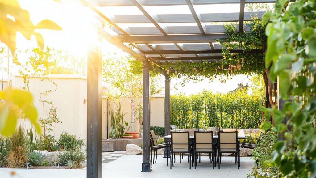 Aménager une pergola végétalisée pour profiter des premiers soleils