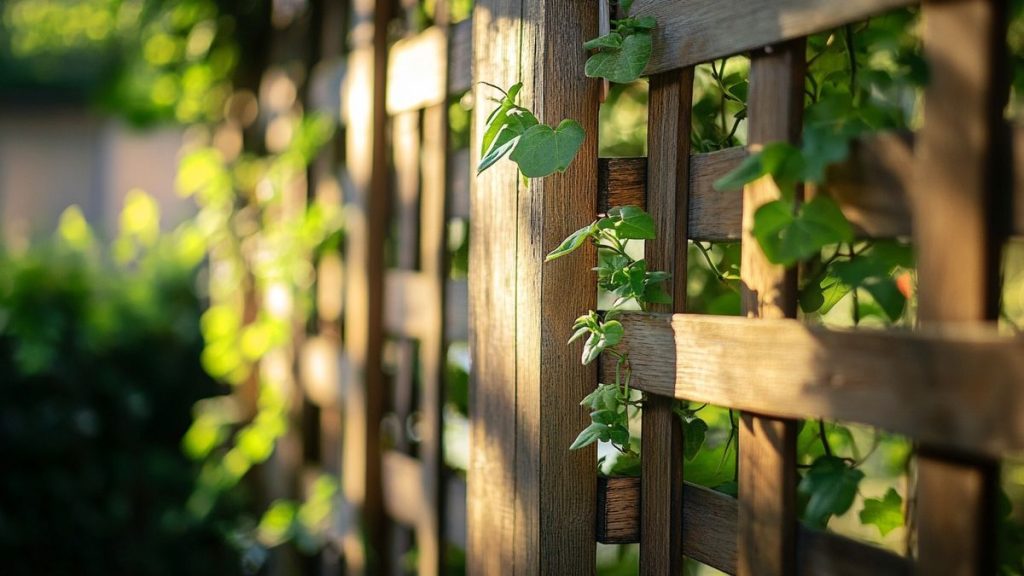 Réaliser soi-même un support original pour plantes grimpantes