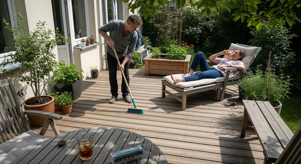 Aménager une terrasse en bois : Prix, matériaux et entretien