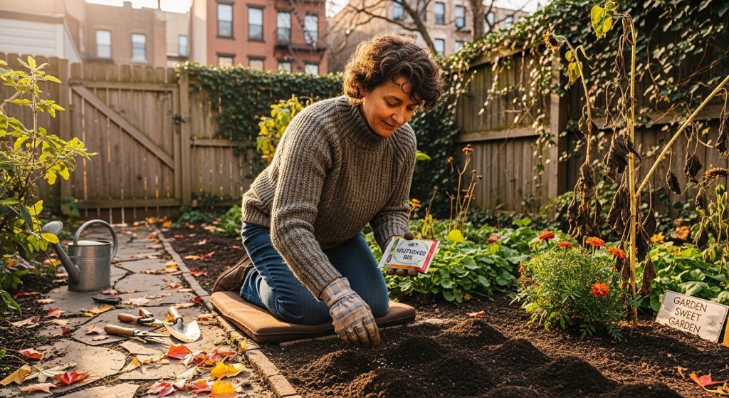 « Cette technique de semis va doper votre potager avant les gelées, essayez-la dès cet automne ! »