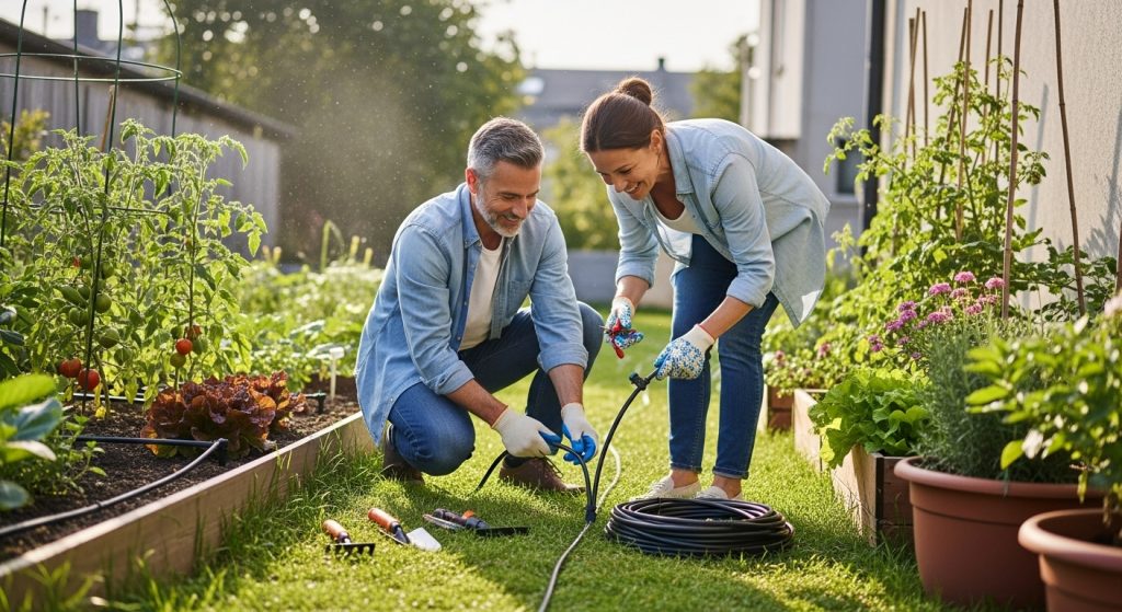 Comment installer un arrosage automatique au jardin ?