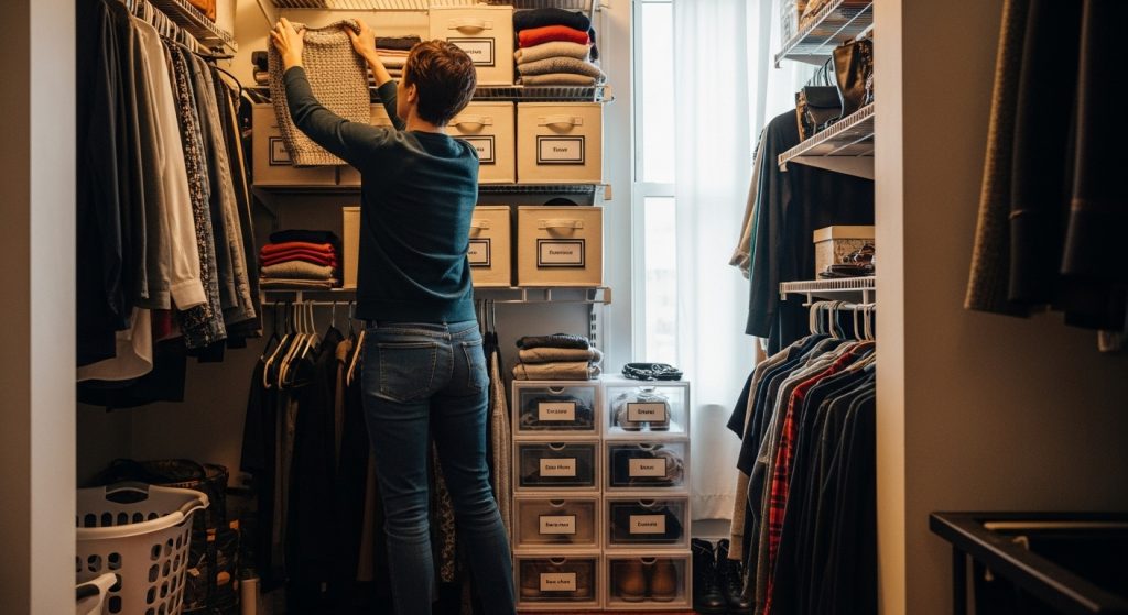 Comment organiser un dressing fonctionnel : Idées et dimensions