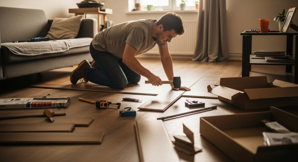 Comment poser du parquet flottant soi-même : Guide étape par étape