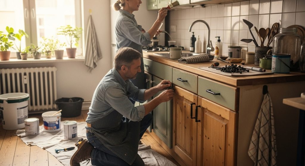 Comment relooker une cuisine rustique à moindre coût ?