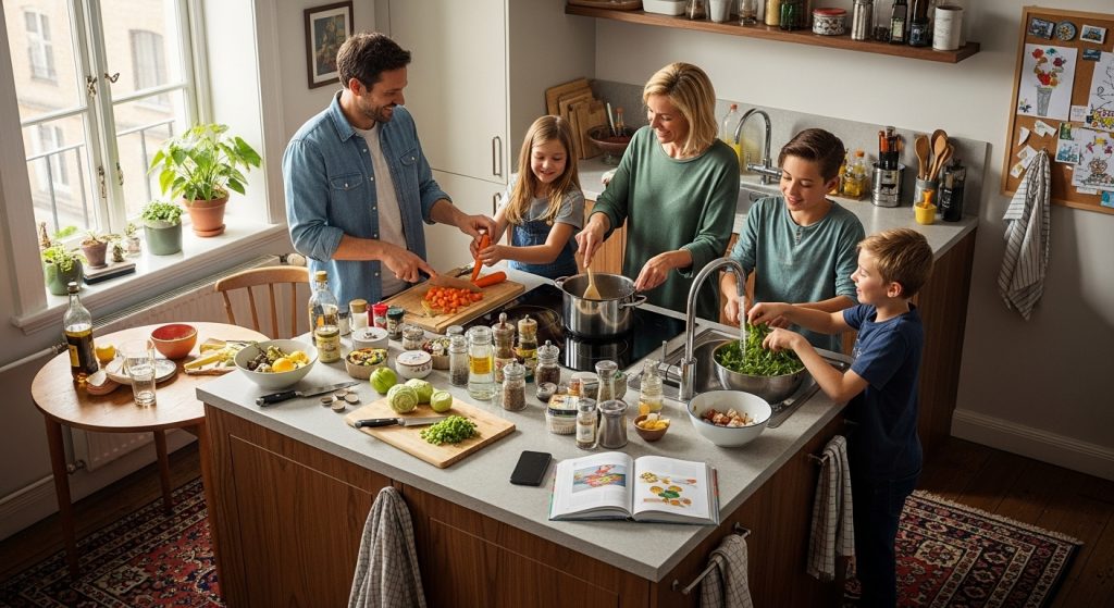 Îlot central de cuisine : Dimensions idéales et prix