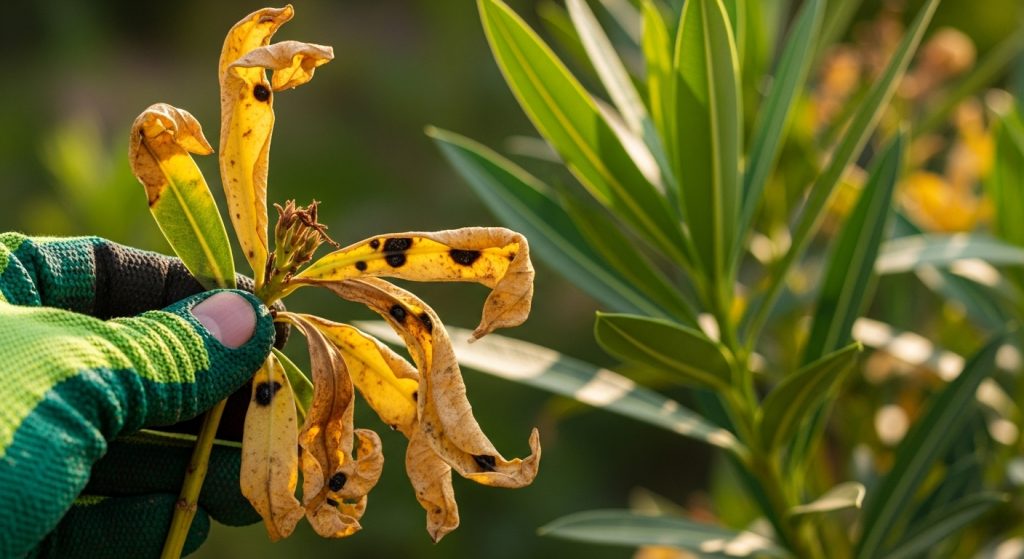 Les maladies du laurier rose : comment les reconnaitre et les traiter ?