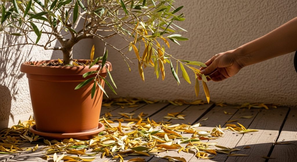 Pourquoi mon olivier perd ses feuilles ?