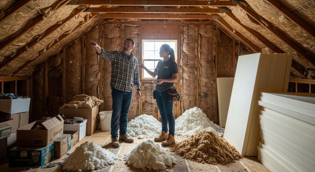Quelle isolation choisir pour ses combles : Comparatif complet
