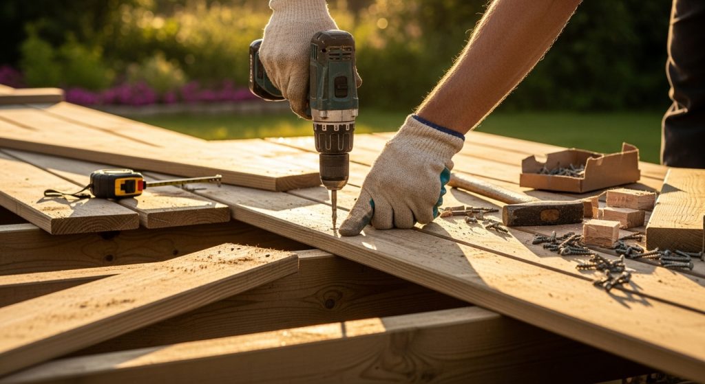 10 erreurs à éviter lors de la construction d'une terrasse en bois