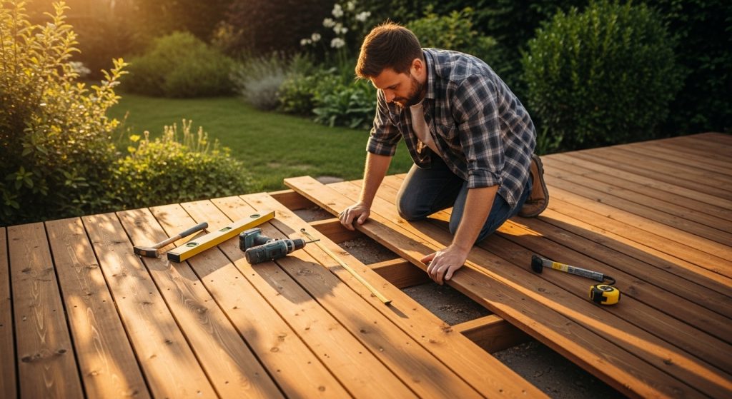DIY : construire sa terrasse en bois soi-même sans faire appel à un professionnel
