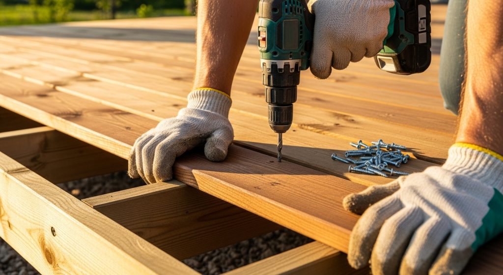 Guide complet d'installation d'une terrasse en bois étape par étape