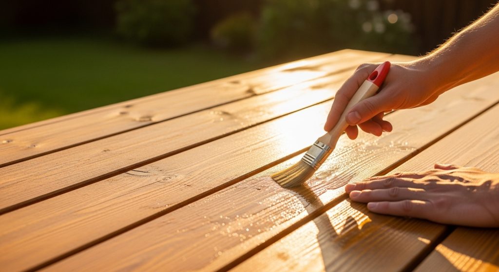 Protection et traitement du bois : les produits indispensables pour votre terrasse