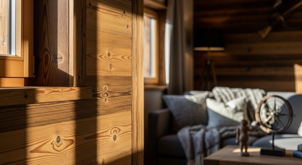 Le bardage bois pour décorer vos intérieurs de maisons et chalets